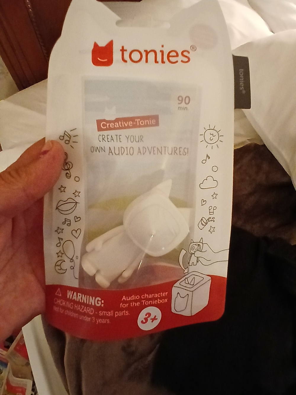 Tonies Creative-Tonie White Audio Character for Kids